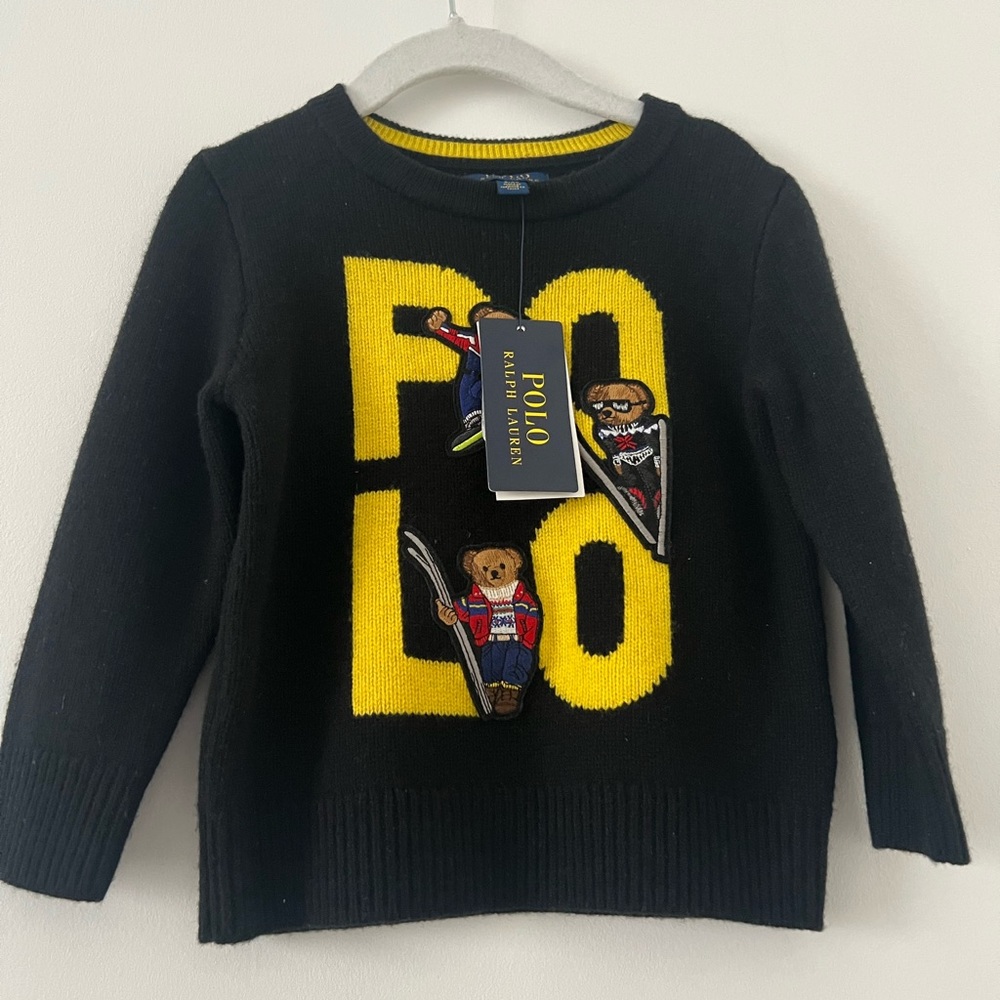 Polo Ralph Lauren kids 100% wool sweater